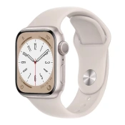 Смарт-годинник Apple Watch Series 8 GPS 45mm Starlight Aluminum Case with Starlight Sport Band (MNP23)