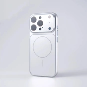 AG Glass Case With MagSafe — iPhone 17 Pro Max — Silver