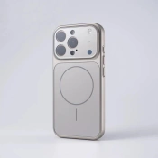 AG Glass Case With MagSafe — iPhone 17 Pro — Titanium