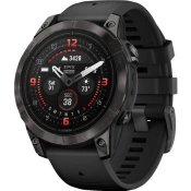 Смарт-годинник Garmin Epix Pro (Gen 2) Sapphire Edition 47mm Carbon Grey DLC Titanium with Black Band (010-02803-10/11)
