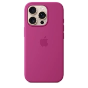 Чехол Silicone Case with MagSafe iPhone 16 Pro Fuchsia