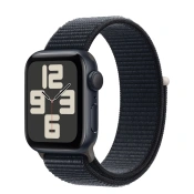 Apple Watch SE 2 GPS 40mm Midnight Aluminium Case with Midnight Sport Loop (MRE03) 2023