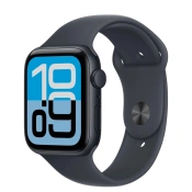 Apple Watch SE 3 GPS + Cellular 44mm Midnight Aluminum Case with Midnight Sport Band - M/L (MEPJ4)