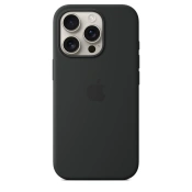 Чохол Silicone Case with MagSafe iPhone 16 Pro Max Black