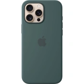Чохол Silicone Case with MagSafe iPhone 16 Pro Max Lake Green