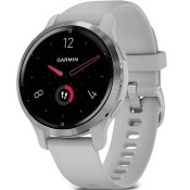 Смарт-часы Garmin Venu 2S Silver Stainless Steel Bezel with Mist Gray Case and Silicone Band (010-02429-12/02)