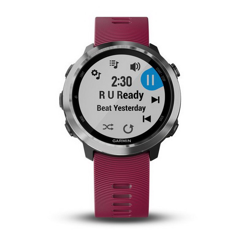 Смарт-годинник Garmin Forerunner 645 Music With Cerise Colored Band (010-01863-31) original2