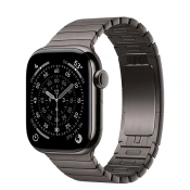 Apple Watch Series 11 GPS + Cellular 42mm Slate Titanium Case with Slate Link Bracelet (MF9K4+MXMD3)