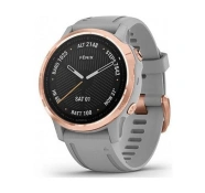 Смарт-годинник Garmin Fenix 6S Rose Gold-tone with Powder Gray Band (010-02159-21/20)