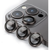 Camera Glass Steel iPhone 15 Pro/15 Pro max — Titanium Gray