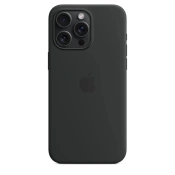 Чохол Apple iPhone 15 Pro Max Silicone Case with MagSafe - Black (MT1M3)