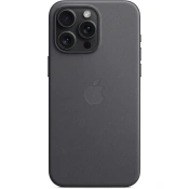 Чохол FineWoven Case with Animation & MagSafe iPhone 15 Pro Max Black