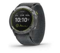 Смарт-часы Garmin Enduro Steel with Gray UltraFit Nylon Strap (010-02408-00/10)