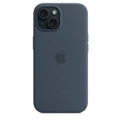 Чохол Apple iPhone 15 Silicone Case with MagSafe - Storm Blue (MT0N3)
